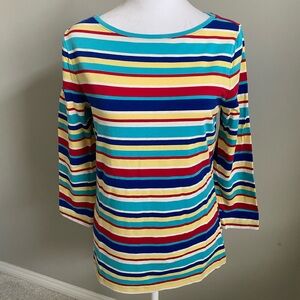 Talbots S 3/4 Sleeve Relaxed Tunic
